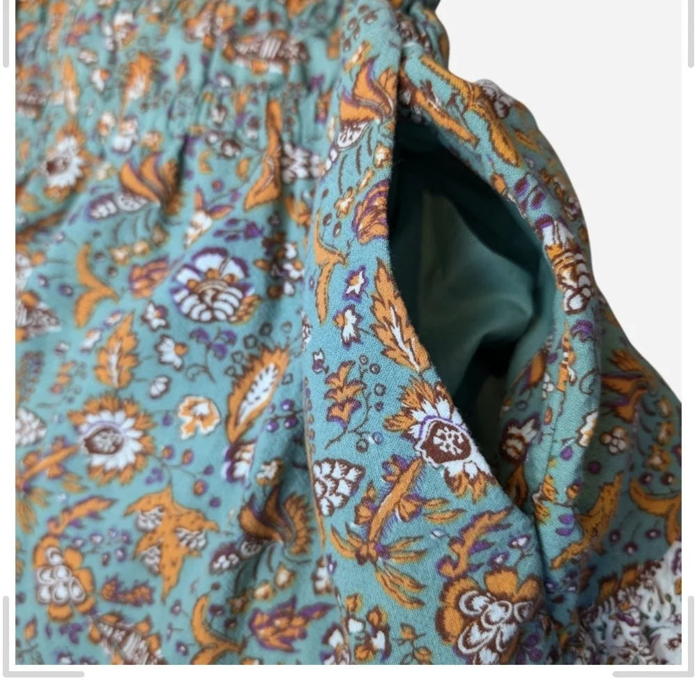 Pre-owned Universal Thread Floral Print Top - Picture 5 of 9